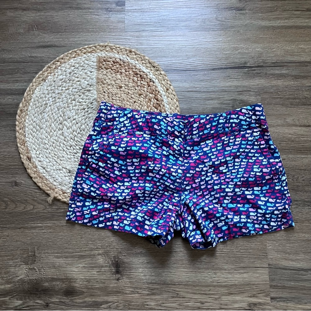 VINEYARD VINES School of Fish Girls Chino Shorts